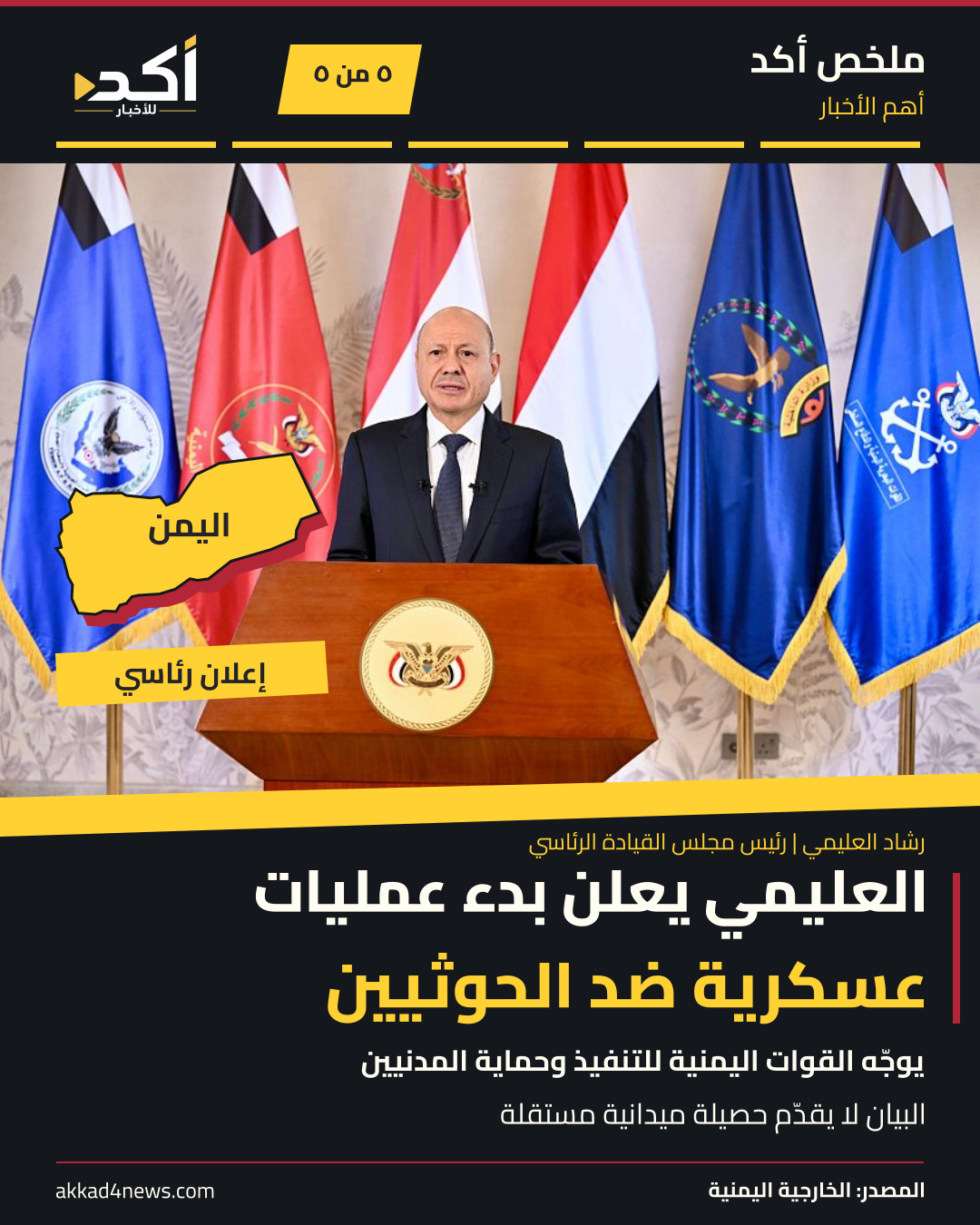 ملخص أكد من خمس صور ثابتة تقلب يدوياً: توجيهات تمويل المقاولين والمزارعين، حسابات العراق للأشهر السبعة الأولى، إنقاذ 11 مهاجراً في ليبيا، حصيلة العراق في الآسياد، وإعلان العليمي. الصور تعريفية أو أرشيفية أو توضيحية؛ منصة التيكبول مؤرخة في 20 سبتمبر. (5/5)