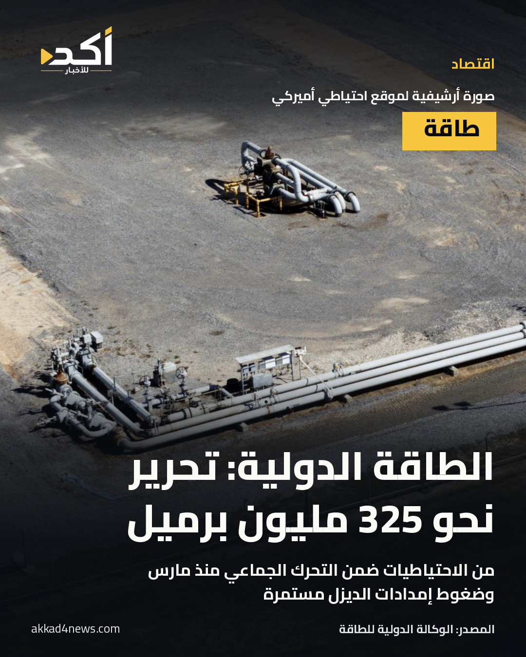 صورة أرشيفية لموقع احتياطي أميركي