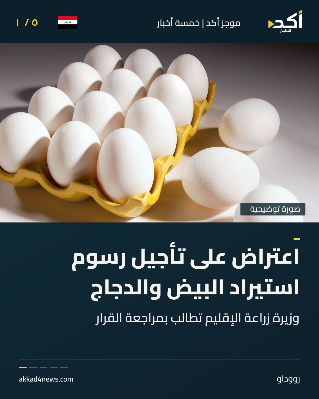 صورة توضيحية للبيض
