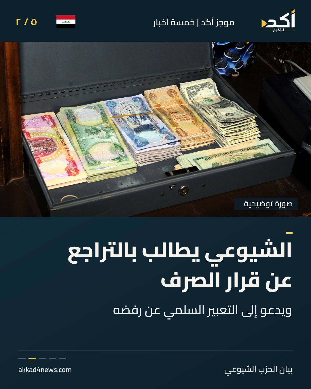 موجز أكد: خمس بطاقات من العراق والمنطقة (2/5)
